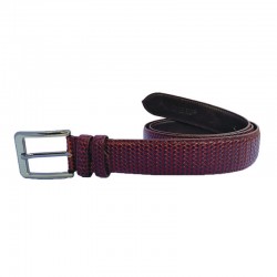 1.5 inch Leather Single Tongue Belt For Men