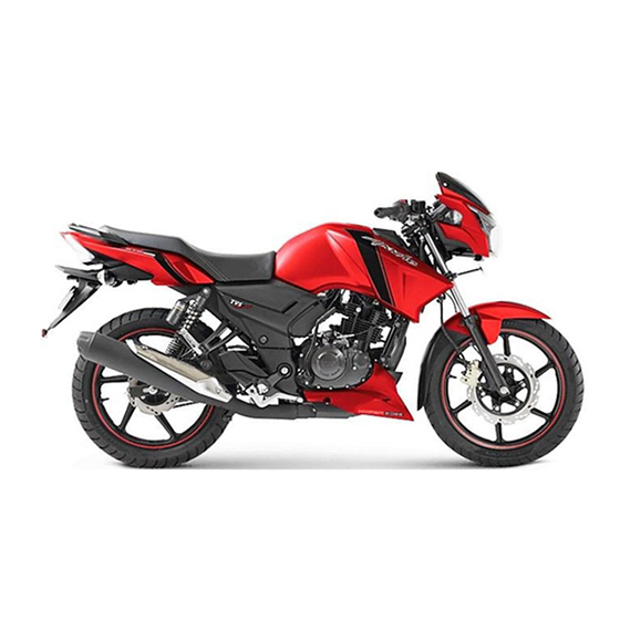TVS Apache RTR 160 Matte Red