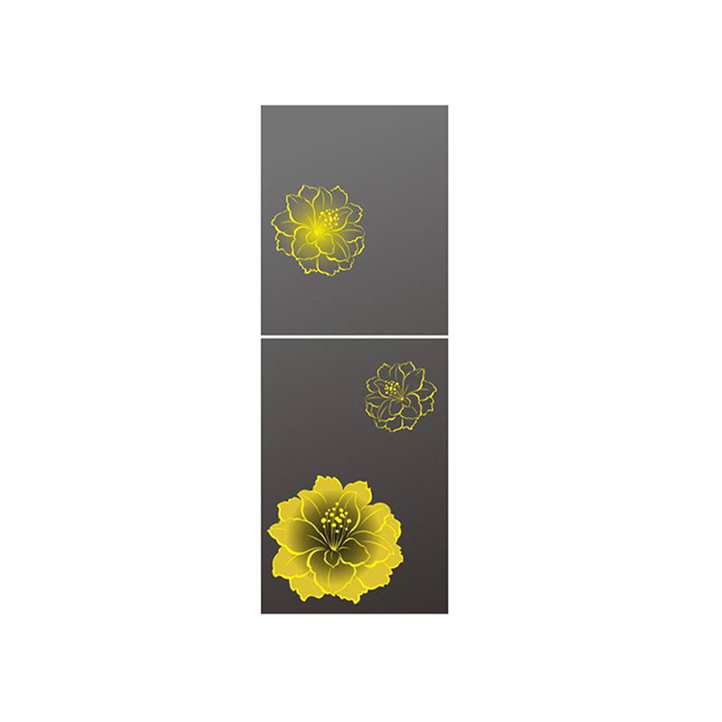 KRT315GB-TMW (2-Door, Upper Freezer with Yellow Mirror)