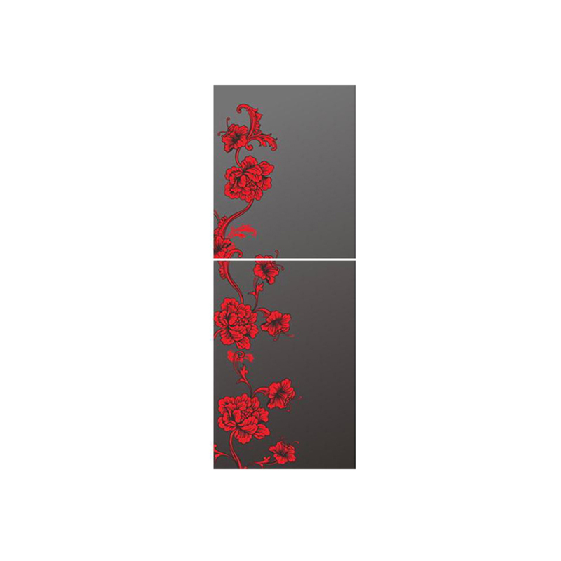 KRT200GB-TMW (2-Door, Upper Freezer with Red Mirror )