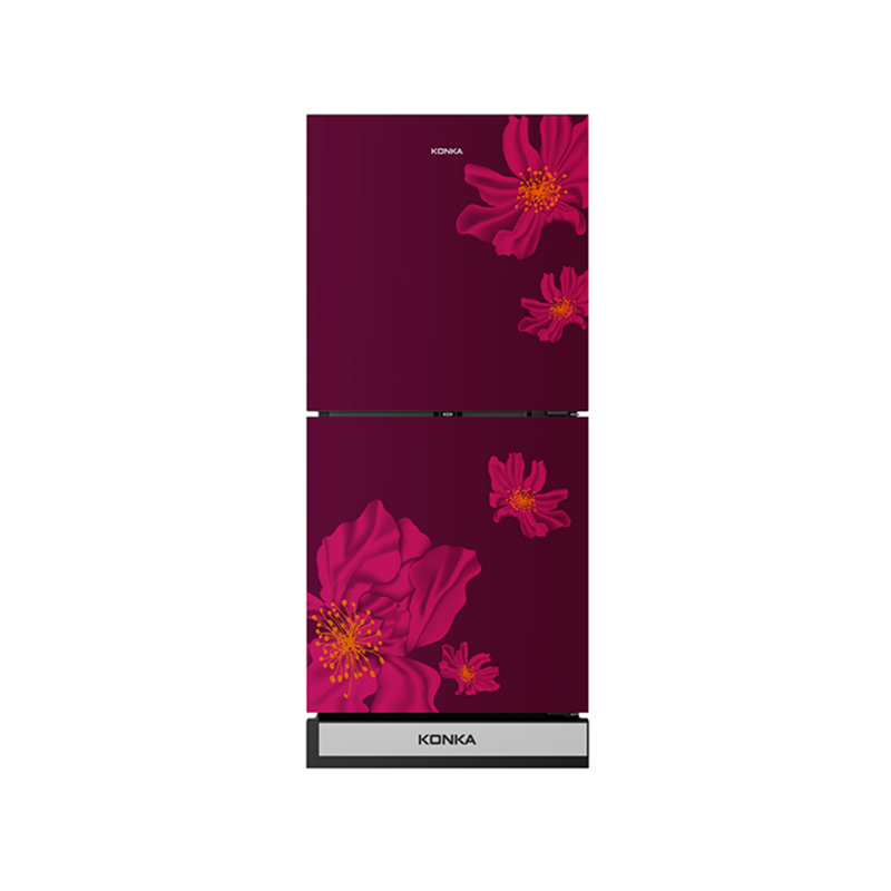 KRT-180GBTMW-PURPLE SAKURA (2-Door, Upper Freezer, Glass Door)