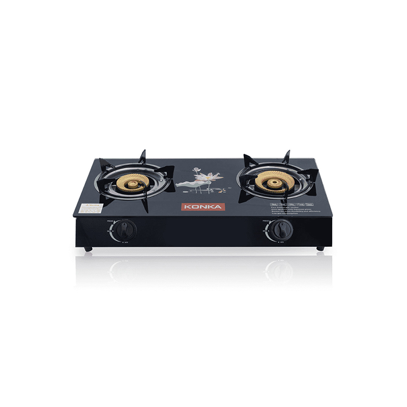 KGLPG226JP -KONKA GAS STOVE (Glass Top, Double Burner)- LPG