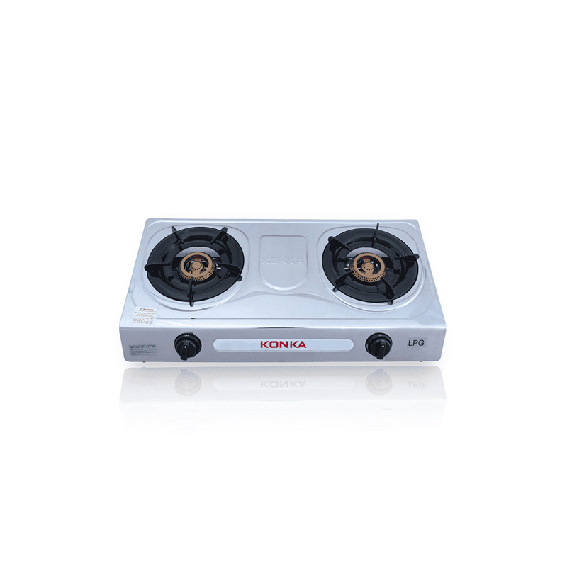 KLPG210LP-KONKA GAS STOVE (LPG Double Burner)- LPG