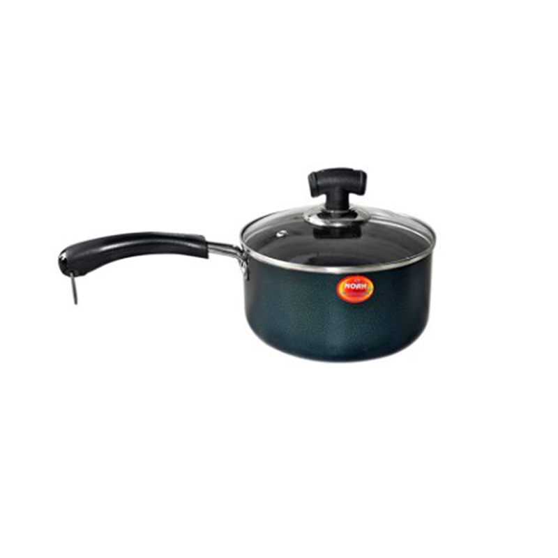 Premium Non-Stick Kadhai :Red- 22.5 cm