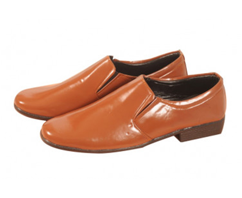 Glossy Brown Shoes