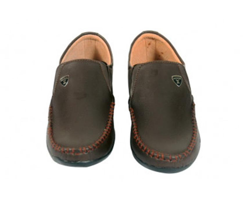 Jutawala Artificial Leather Brown Chocolate Loafer