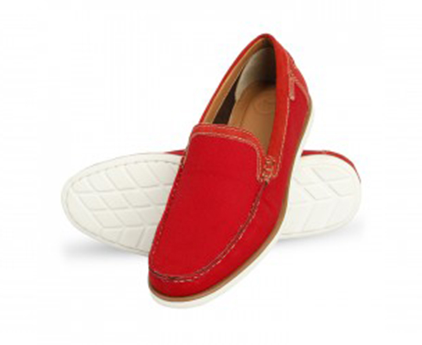 Casual/Moccasins Shoe CRM 12 - Red