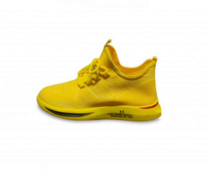 Designable Running Shoes For Men - YELLOW