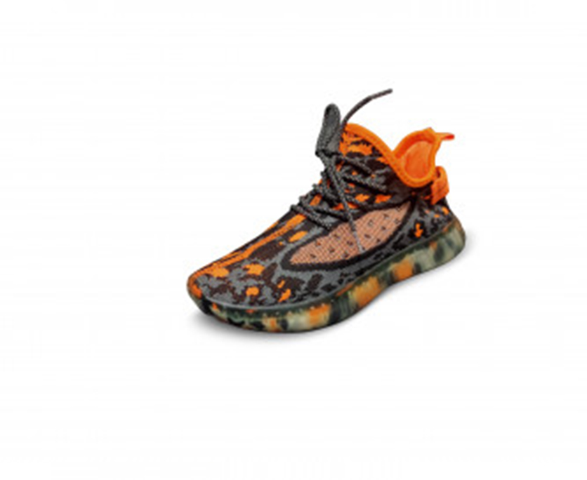 Designable Running Shoes For Men - BLACK/ORANGE