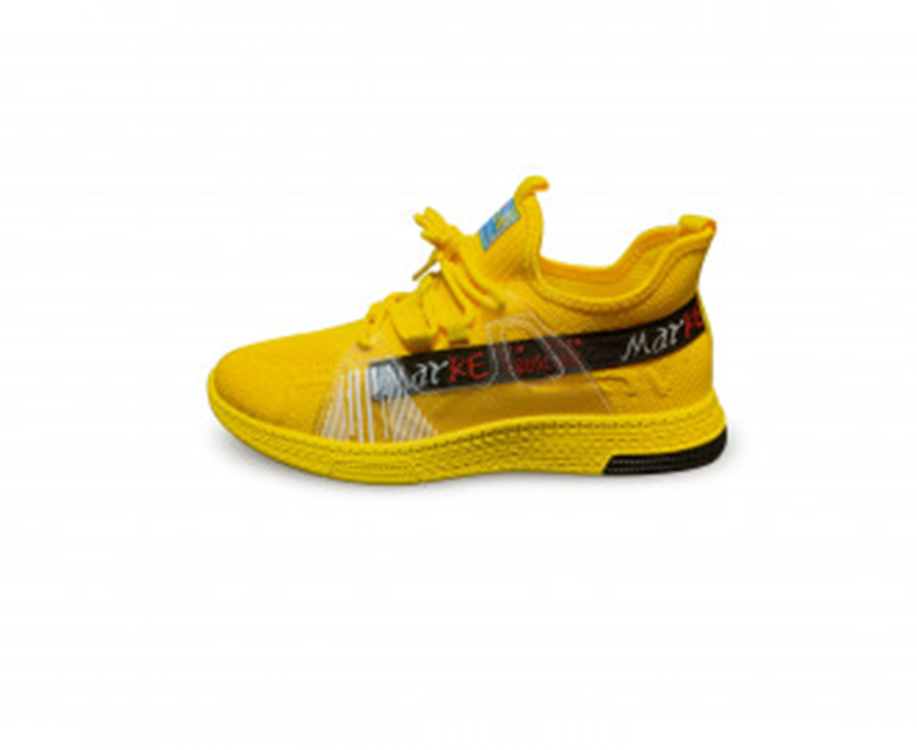 Designable Running Shoes For Men - YELLOW