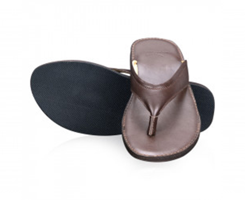 La Gloria Men  Leather Sandal-1932 CHOCO