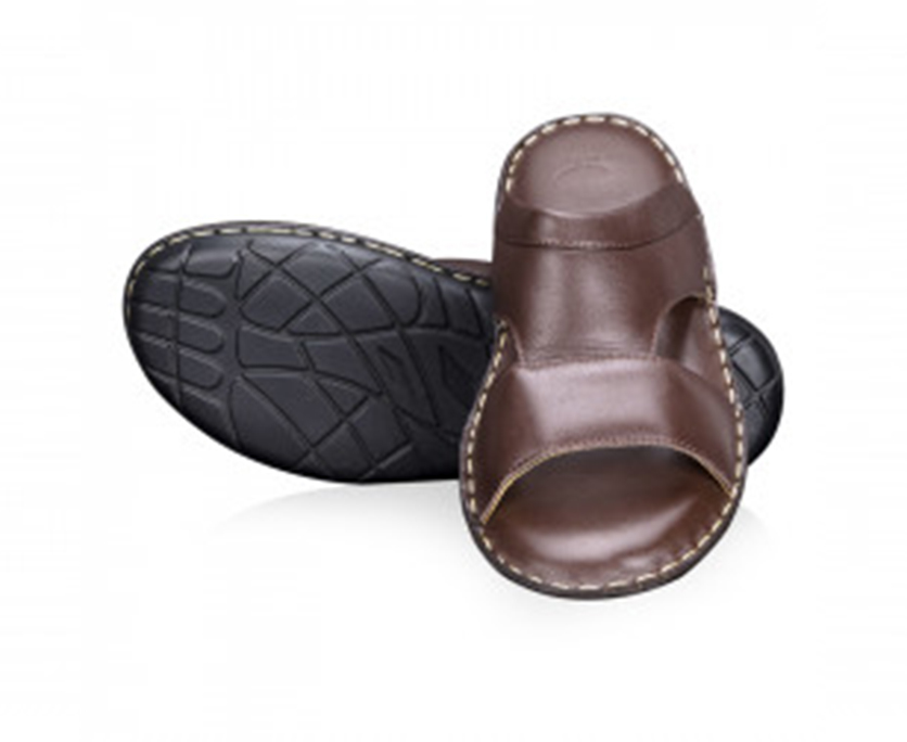 La Gloria Men Leather Sandal-1944 Chocolate