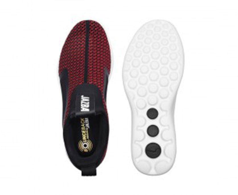Men  Fashionable Sneakers- Red&Black