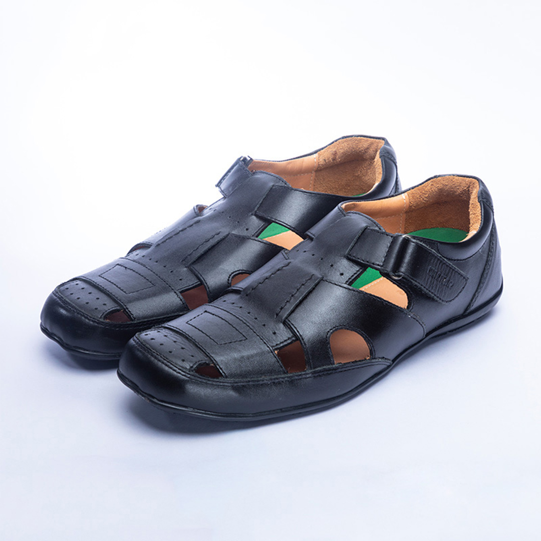 Walkar Men Cycle Shoe- Black