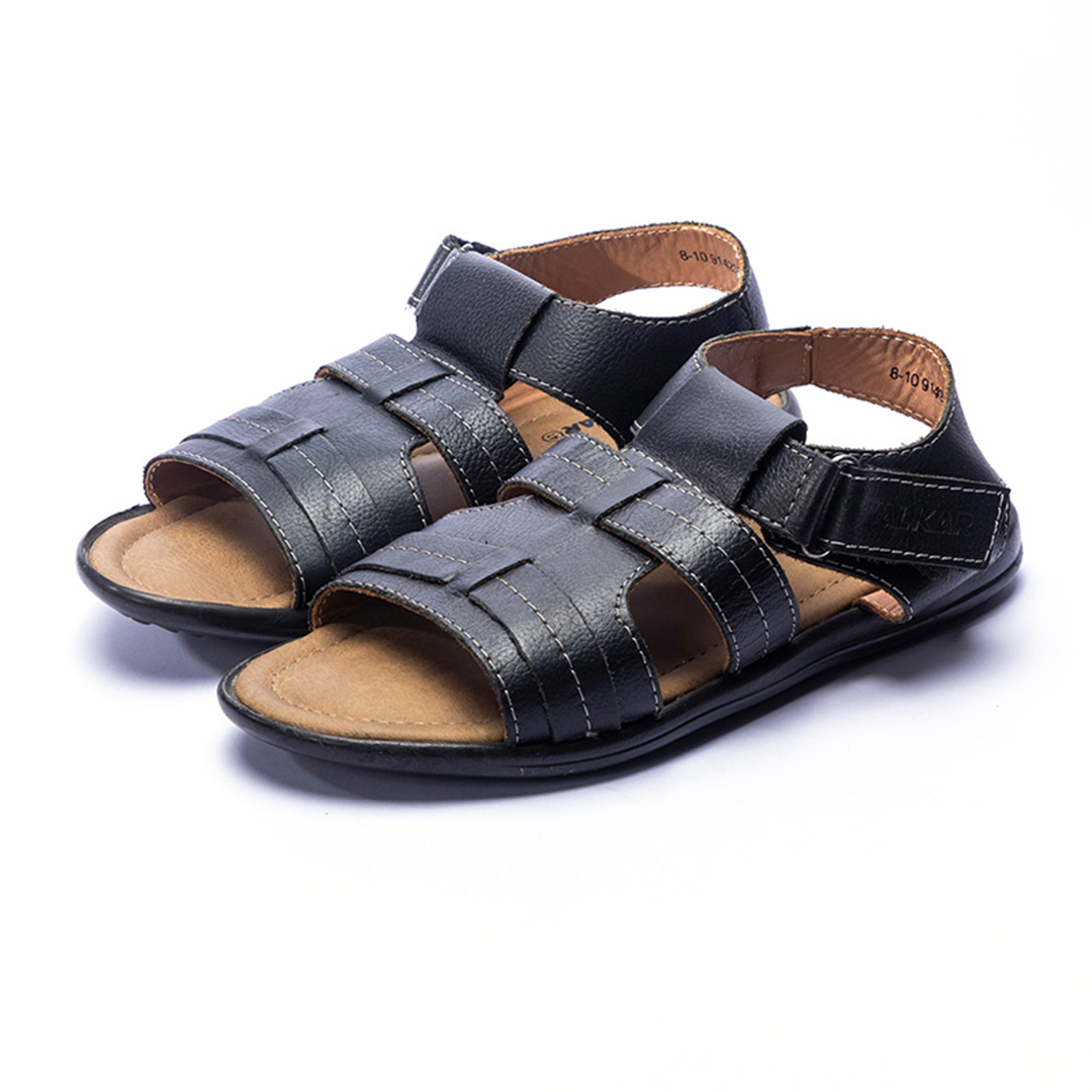 Walkar Men Sandal - Black 