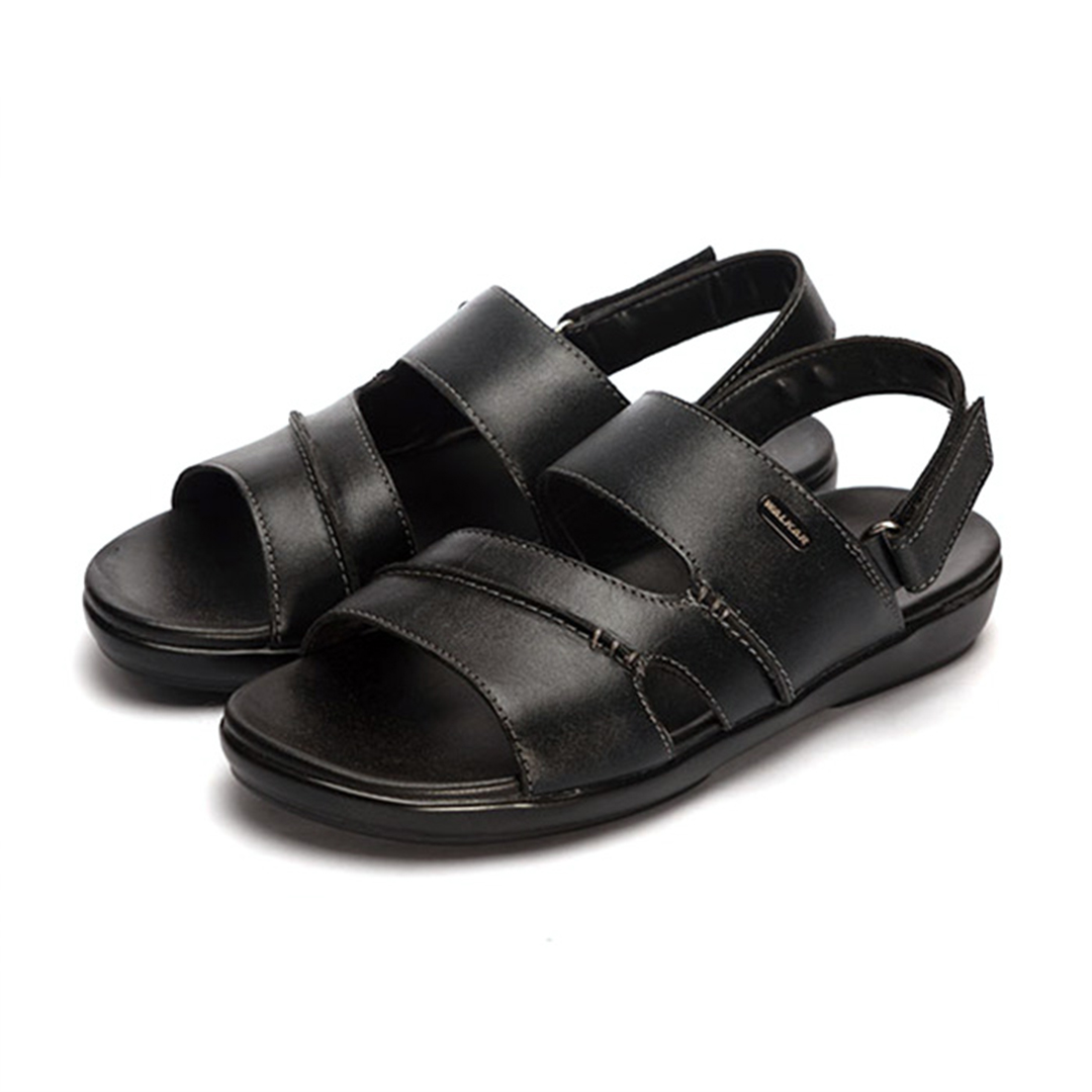 Walkar Men  Sandal Black