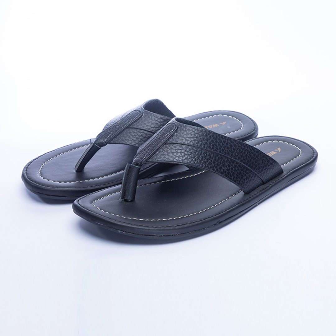 Walkar Men  Sandal- Black (A-15x)