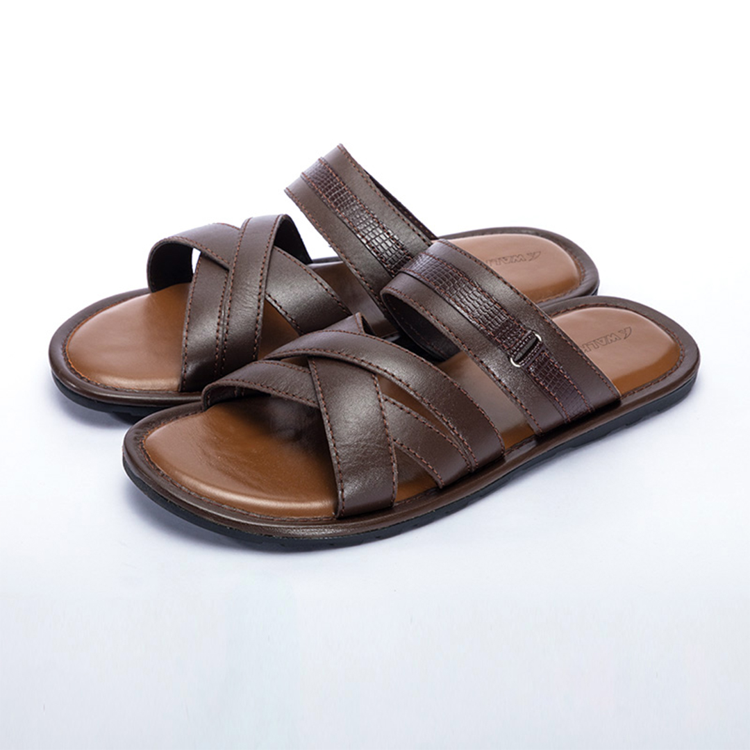 Walkar Men Sandal- Brown