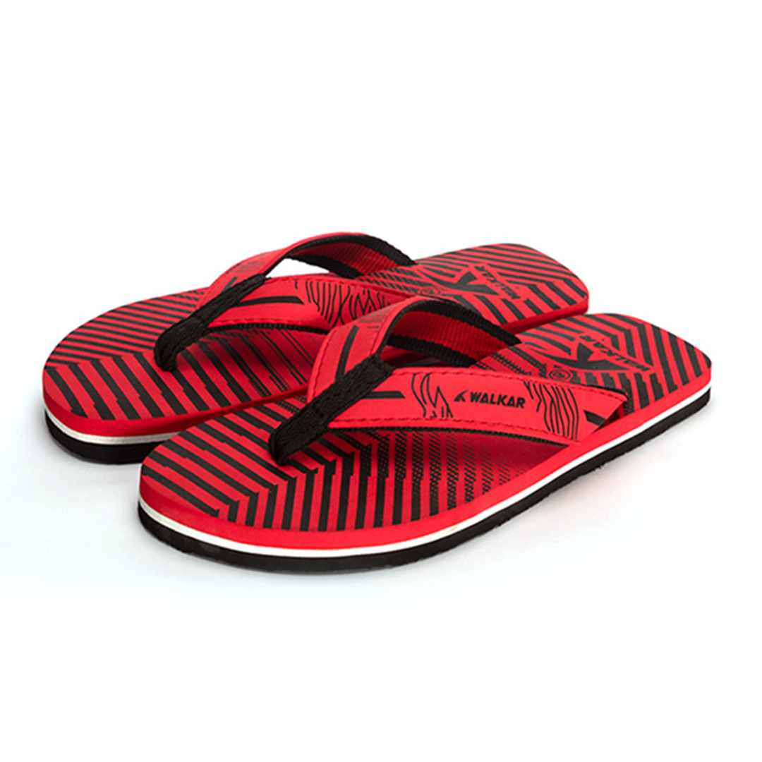 Walkar Men Sandal- Red