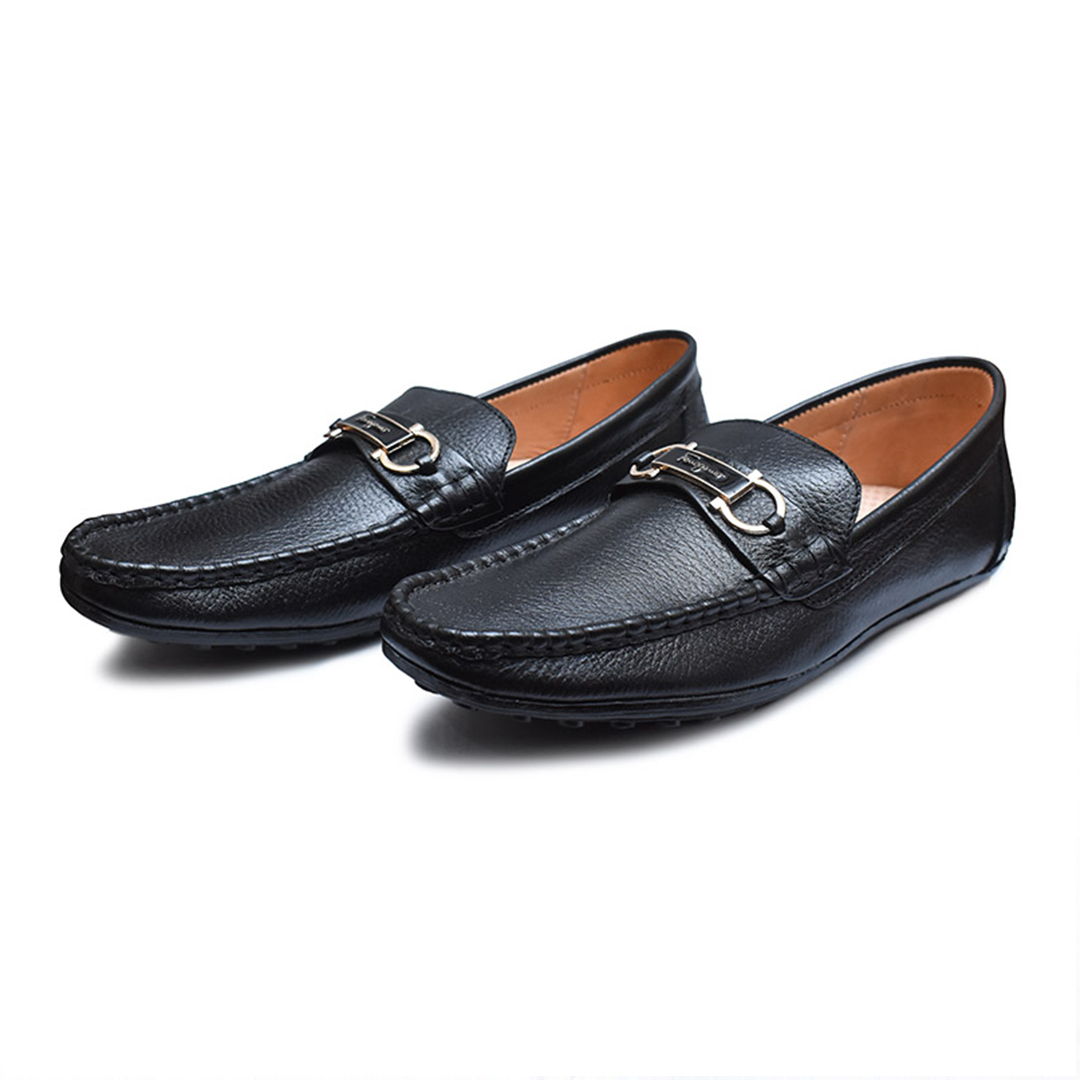 Zays Leather Loafer Shoe For Men