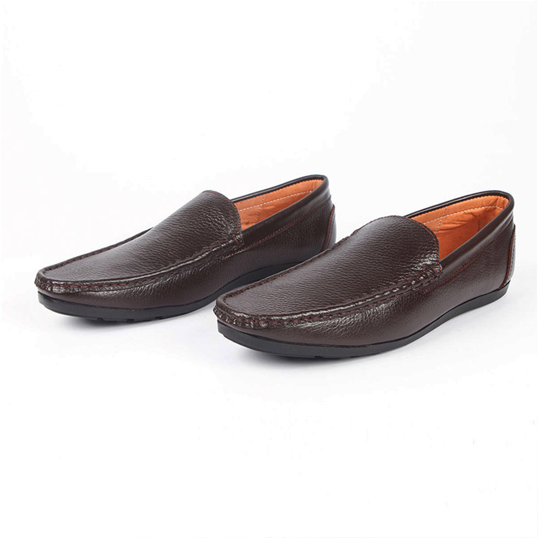 Zays Leather Loafer Shoe For Men
