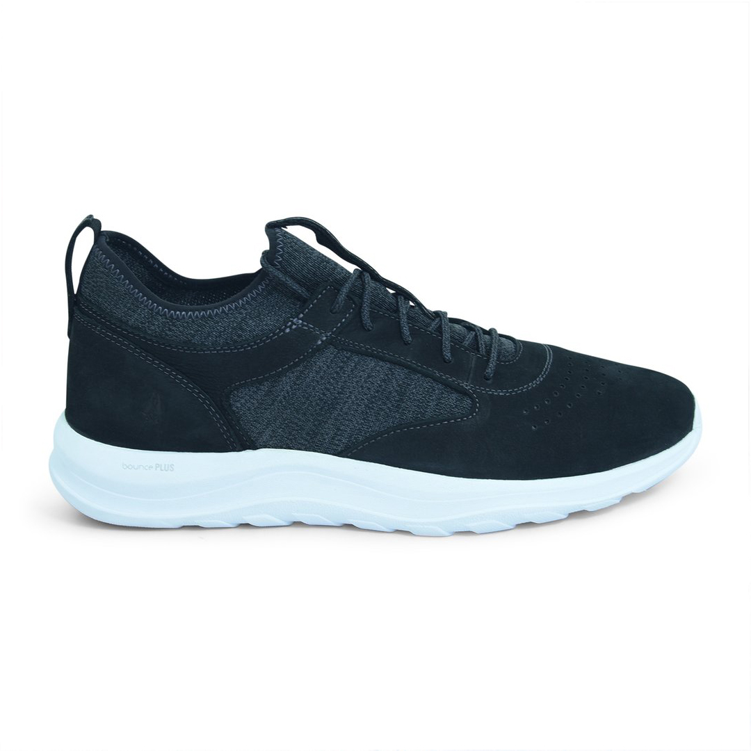 Hush Puppies Lace-Up Black Shoe