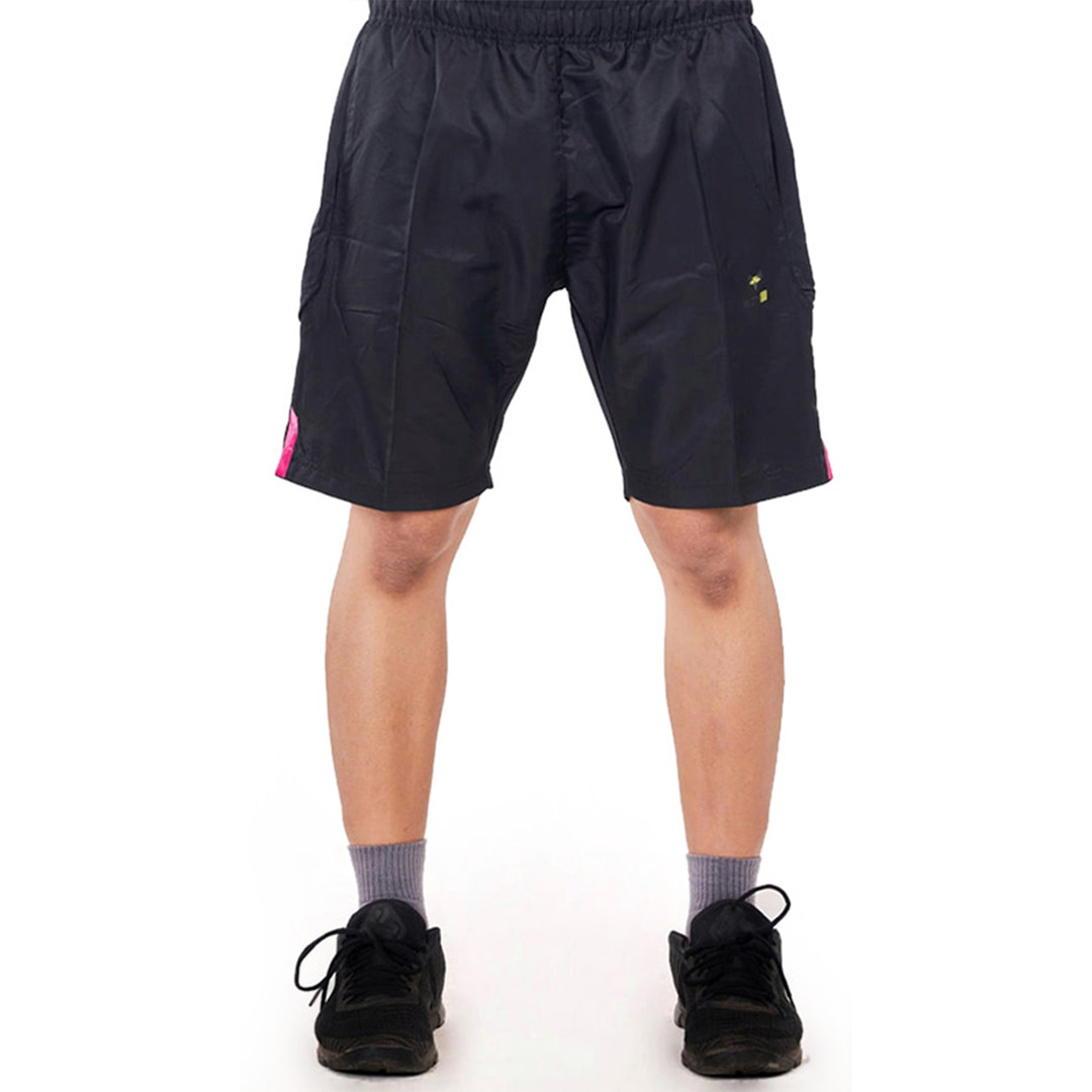 Falcon Fit Men  Polyester Shorts SO04 - Black