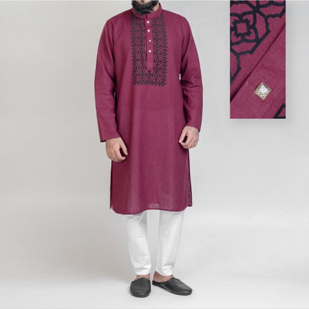 Men  Regular Fit Panjabi (FLK-0805)
