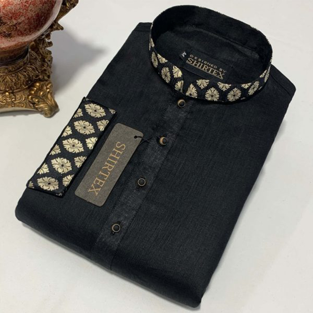 Men  Premium Cotton Panjabi S111