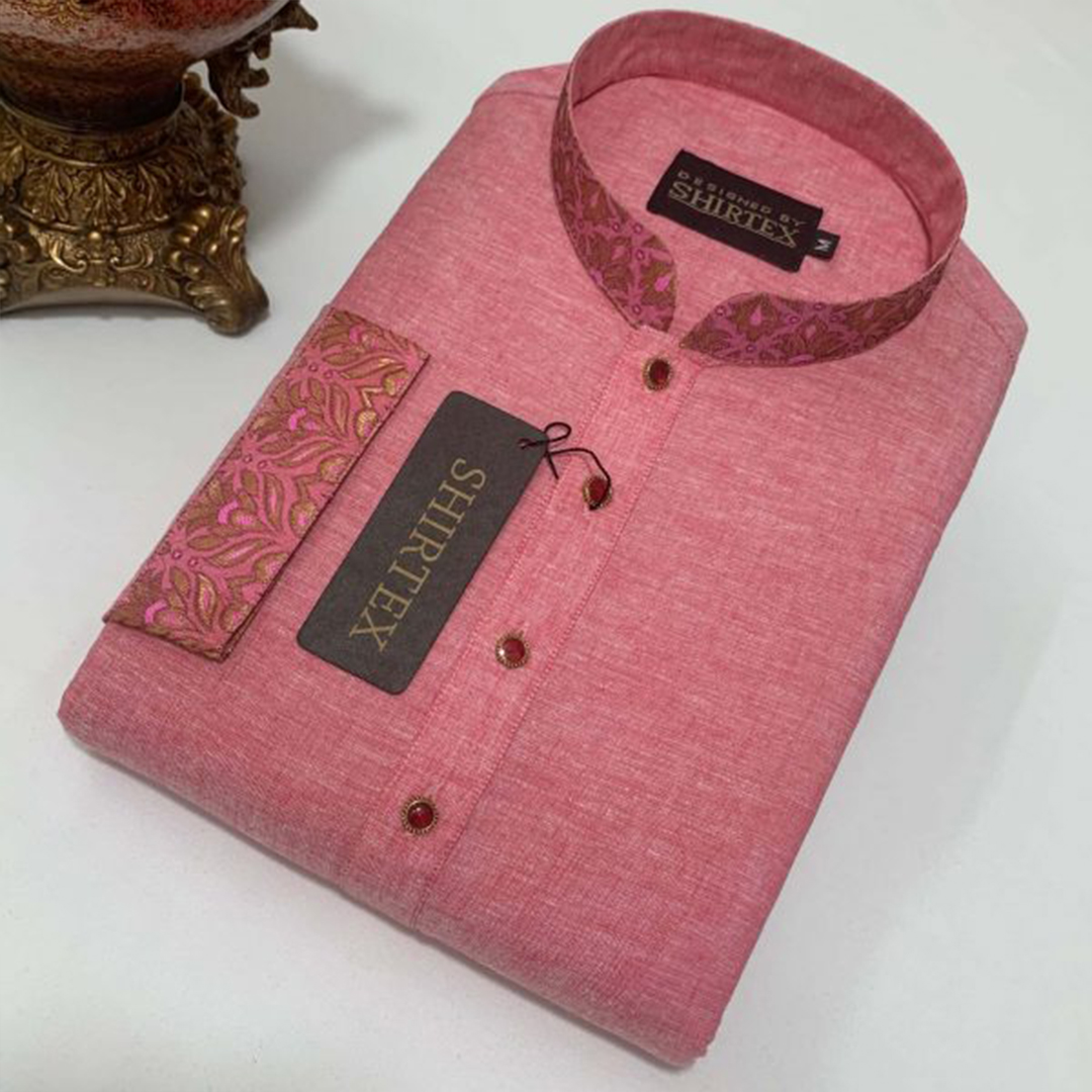 Men  Premium Cotton Panjabi S133