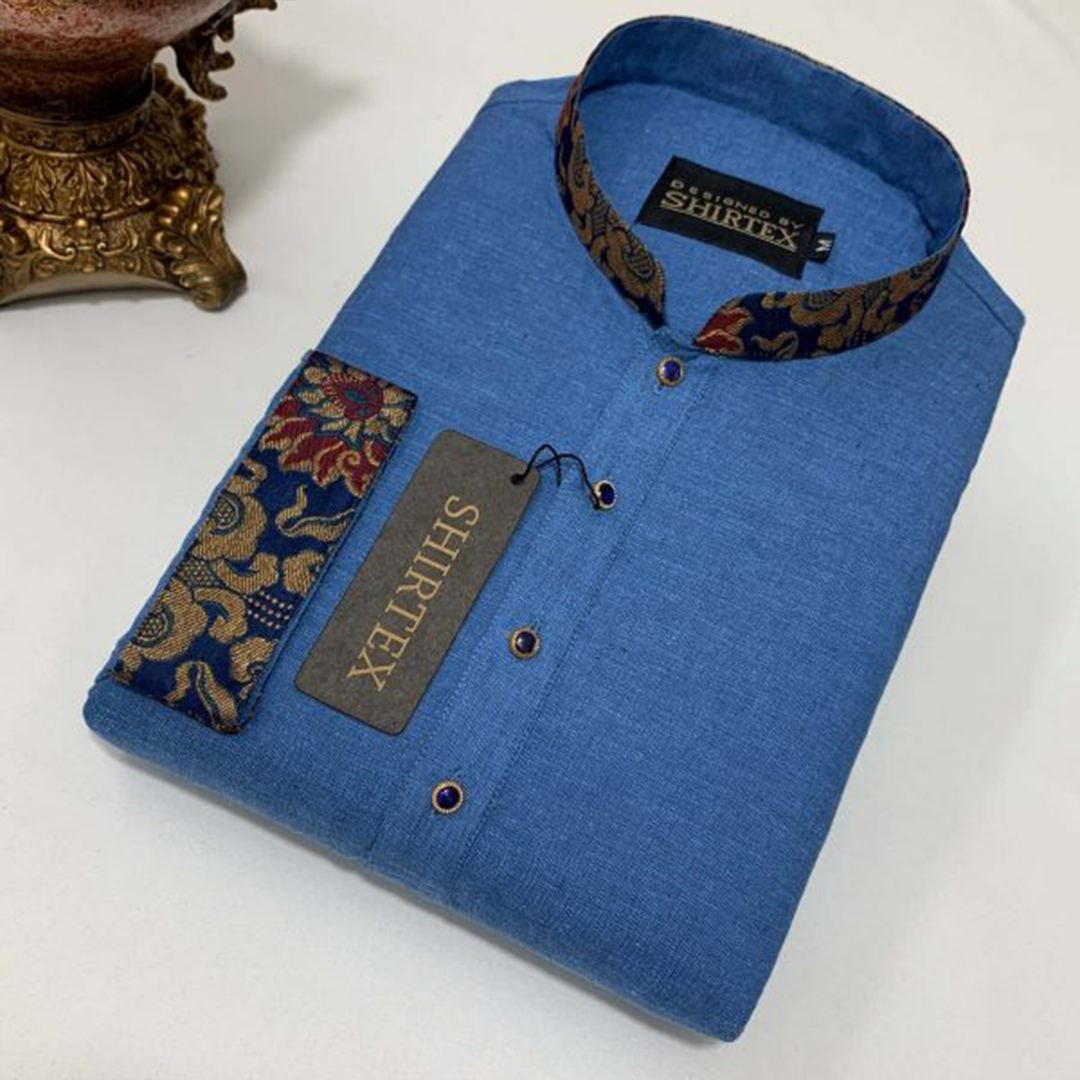 Men  Premium Cotton Panjabi S134
