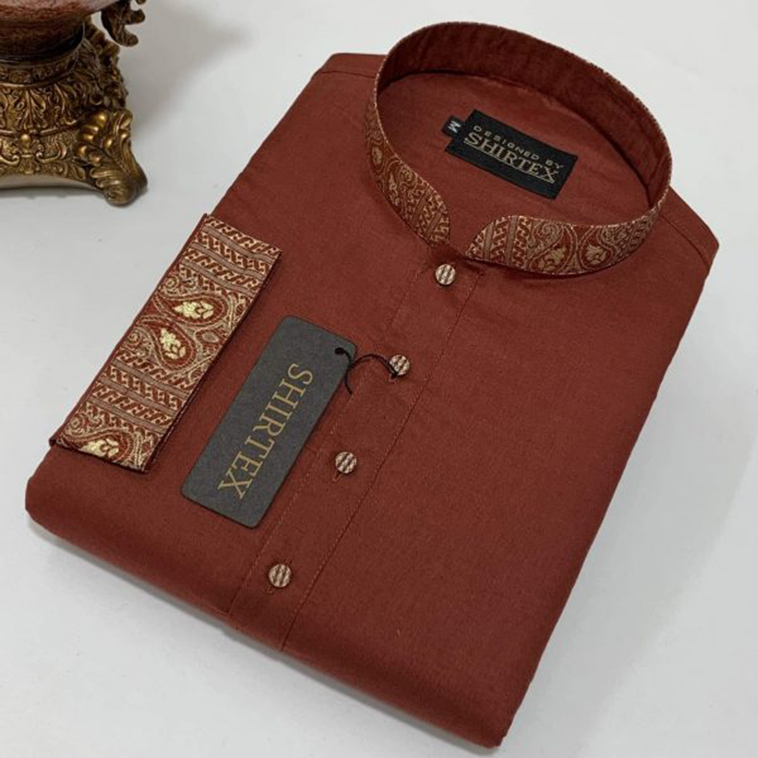 Men Premium Cotton Panjabi S138