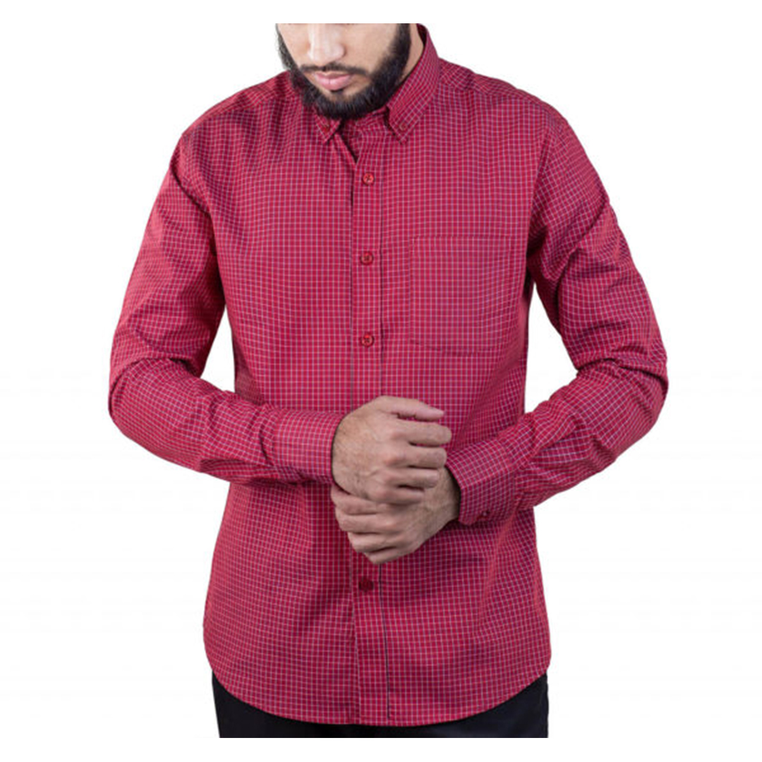Men Casual Fit Cotton Shirt SSC-0925