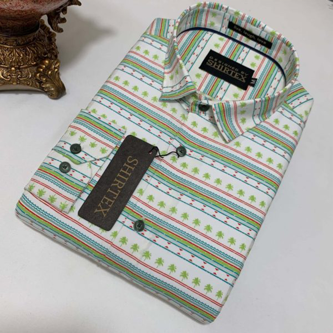 Men  Cotton Shirt P366