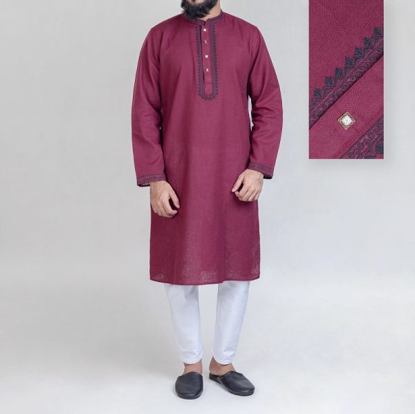 Menâ€™s Embroidered Panjabi (EMB-0795)