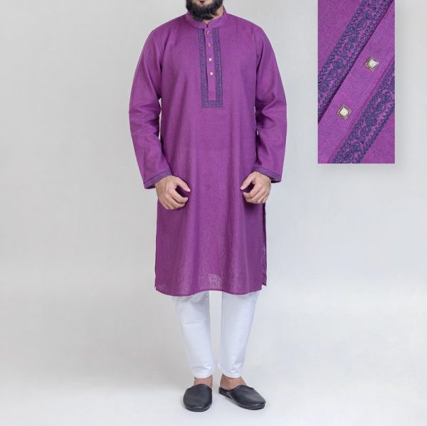 Menâ€™s Embroidered Panjabi (EMB-0798)