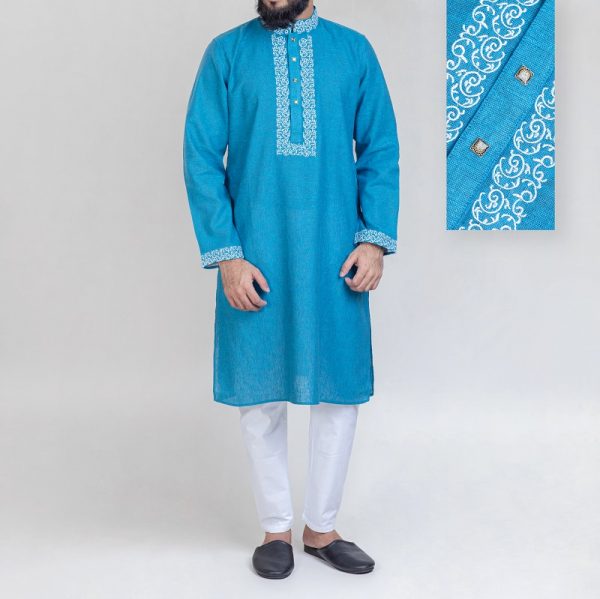 Menâ€™s Embroidered Panjabi (EMB-0799)