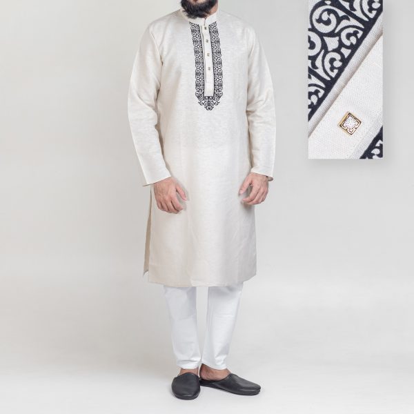 Menâ€™s Regular Fit Panjabi (FLK-0803)