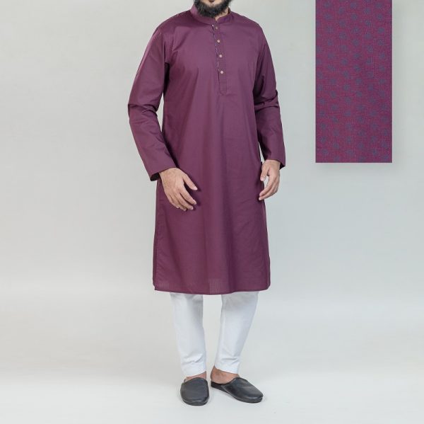 Menâ€™s Regular Fit Panjabi (SPP-0742)