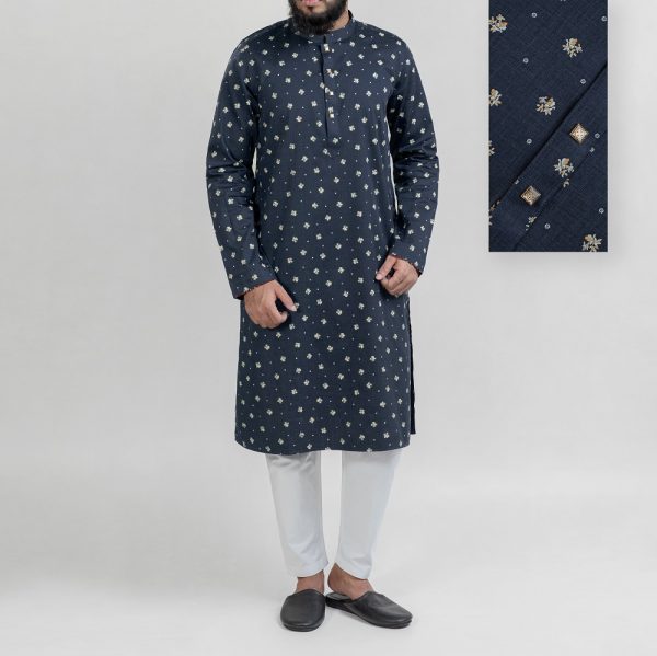 Mens-Slim-Fit-Panjabi Menâ€™s Slim Fit Panjabi (SPG-0761)
