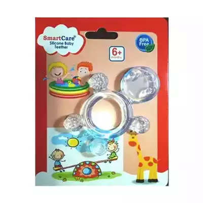 smartcare-silicon-baby-teether-6-months-1-pc