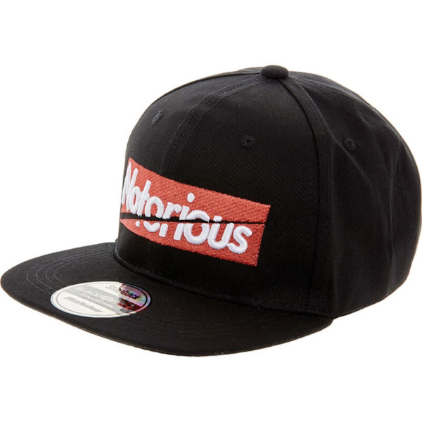 BLACK JACK Black Embroidered Cap