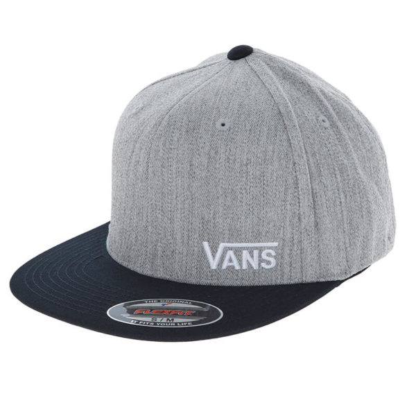 VANS Grey And Black Wool Blend Cap