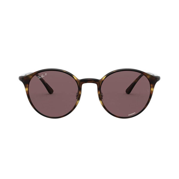 Ray-Ban Rb4336CH Round Sunglasses â€“ Violet Polarized Phantos