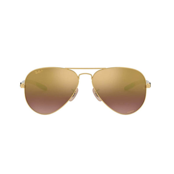 Ray-Ban RB8317CH Chromance Lens Aviator Sunglasses â€“ Gold