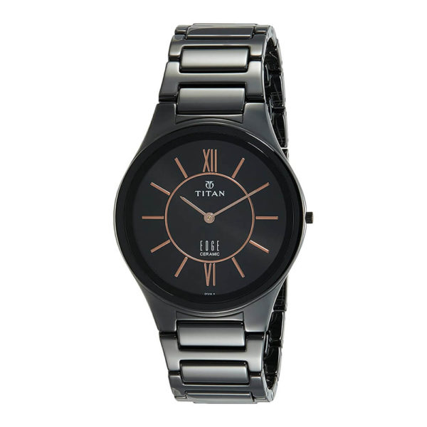 Titan Edge Ceramic Analog Menâ€™s Watch â€“ NM1696NC01