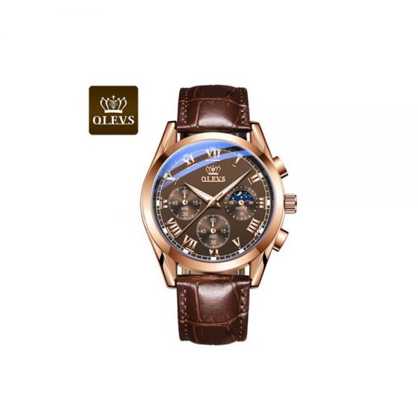 Olevs 2871BRBR Menâ€™s Quartz Watch