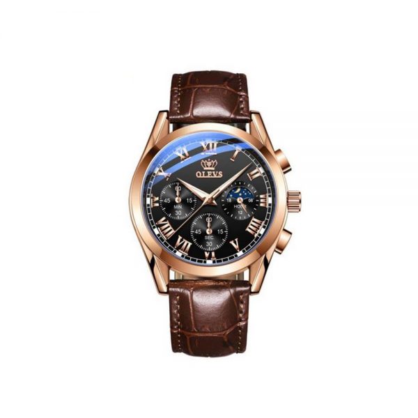 Olevs 2871BRGL Menâ€™s Quartz Watch