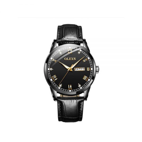 Olevs 6896BL Menâ€™s Quartz Watch