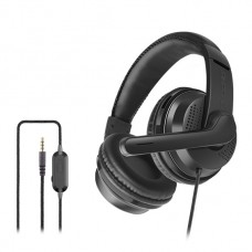  OVLENG OV-P6 3.5mm Stereo LED Light Gaming Headphone Black